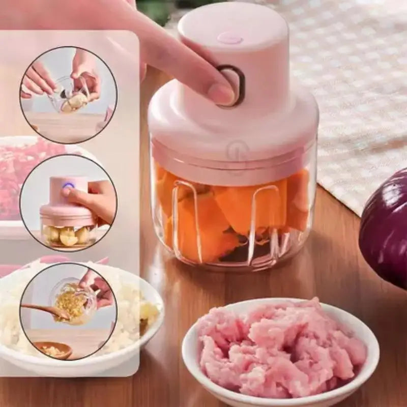 FoodMix Pro - Mini Processador de Alimentos