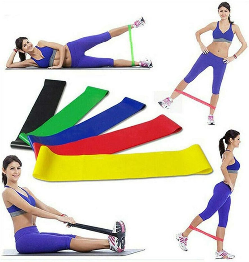 Kit de 5 FlexBand - Elástico de Exercícios