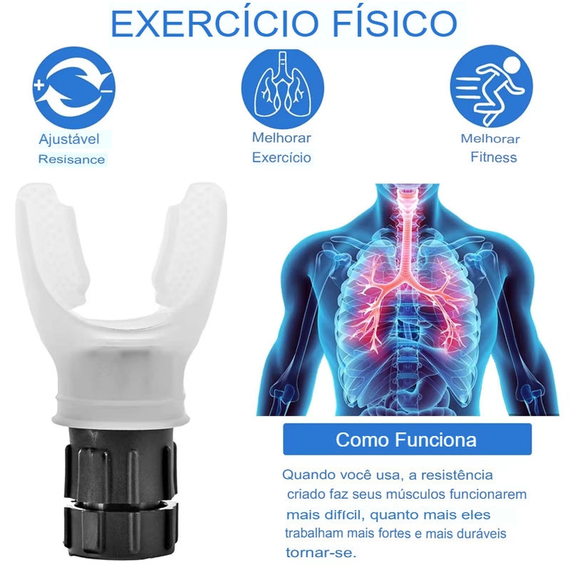 AirPower Pro - Treinador de Respiração para Exercicio