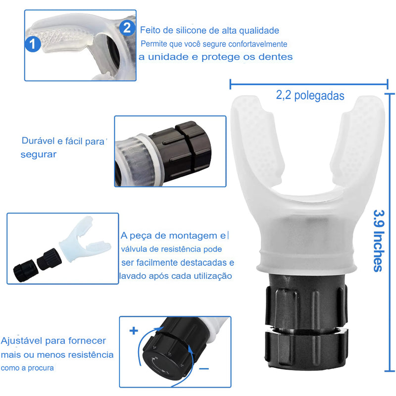 AirPower Pro - Treinador de Respiração para Exercicio
