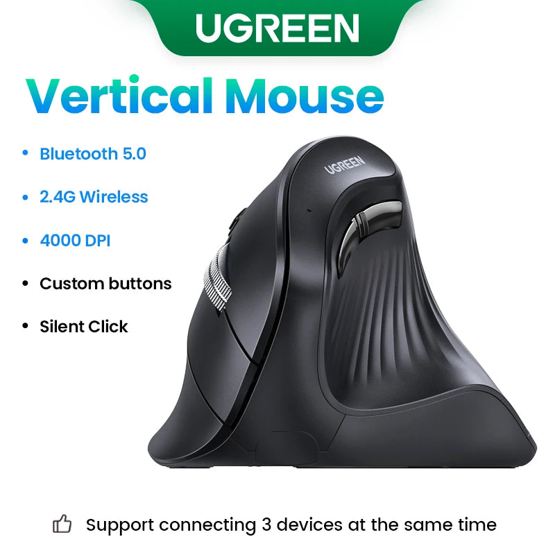 ConfortUgreen - Mouse Ergônomico