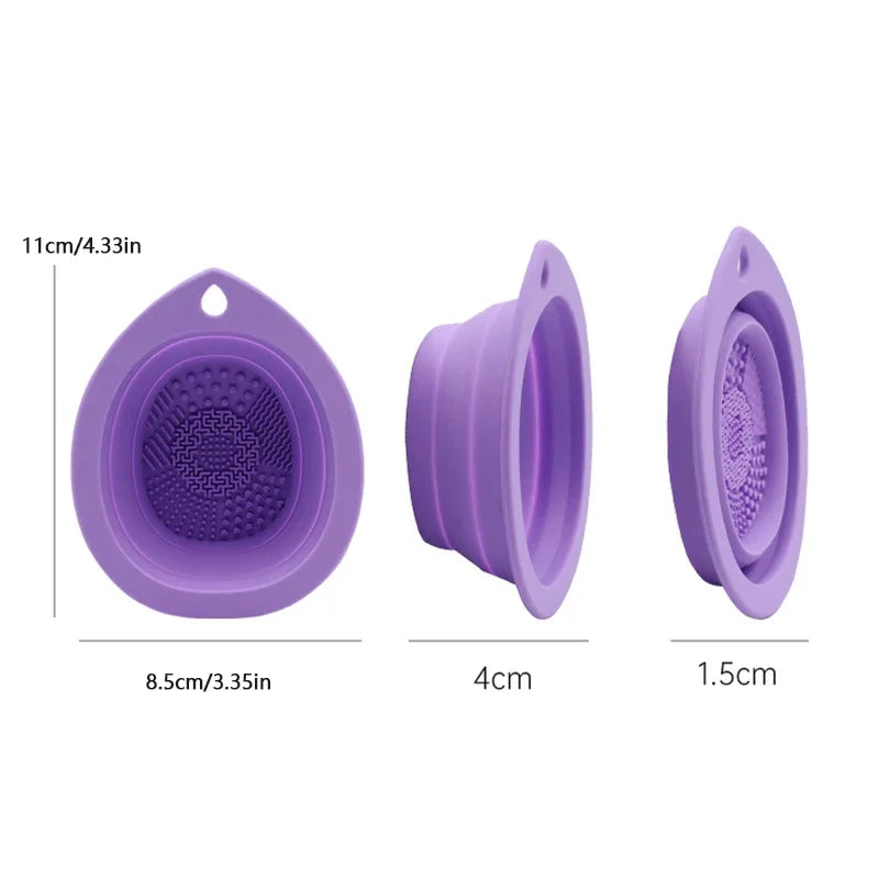 Tigela de Silicone - Lavador de Pincéis