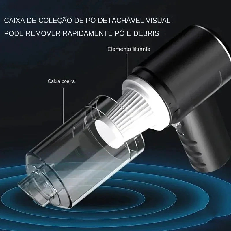 SuctionPro - Mini Aspirador De pó Portátil