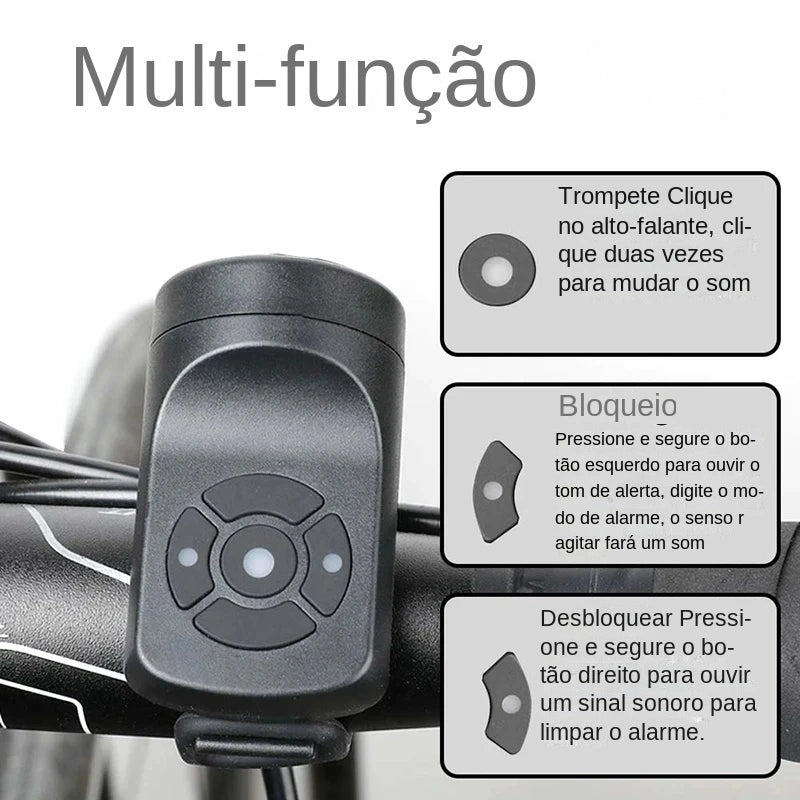 Buzina de 120DB - Para ciclismo