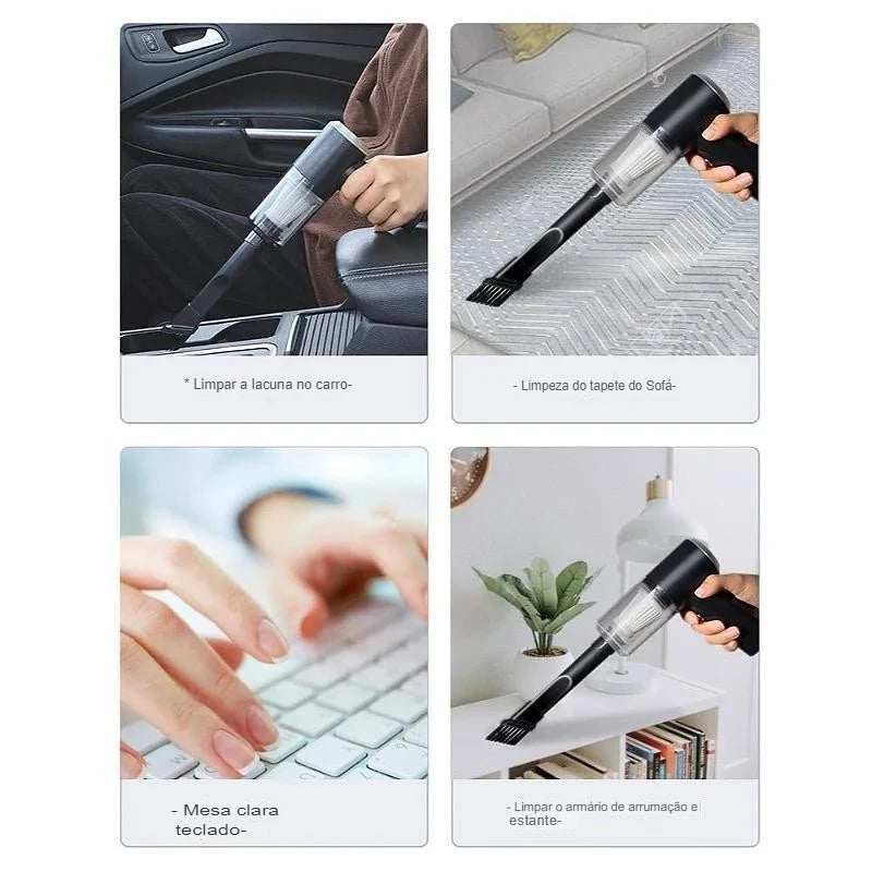 SuctionPro - Mini Aspirador De pó Portátil